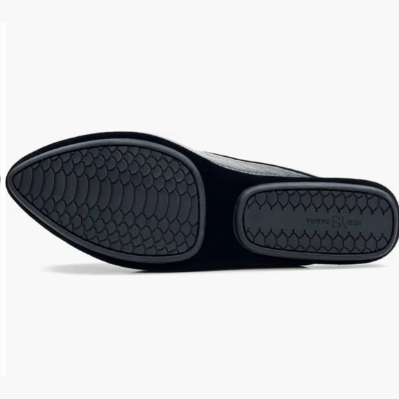 Yosi Samra women’s vidi snake embossed mule - Picture 4 of 9